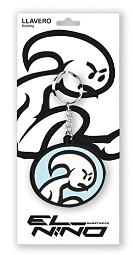 Portachiavi Con Anello Metallico Il Bambino Life Is Fun, 80 X 30 Mm