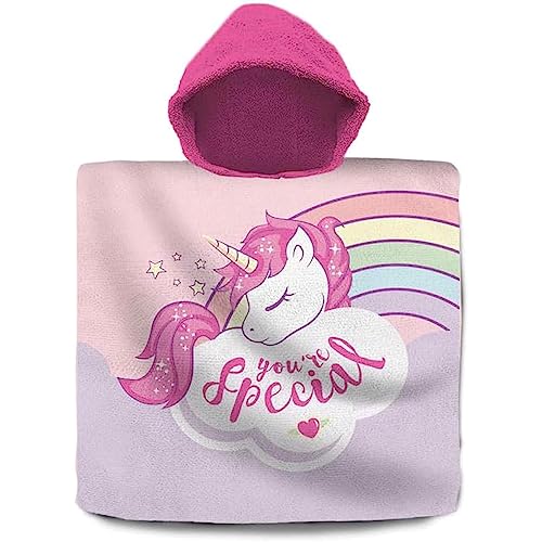 Poncho Toalla Unicornio You Are Special Algodon