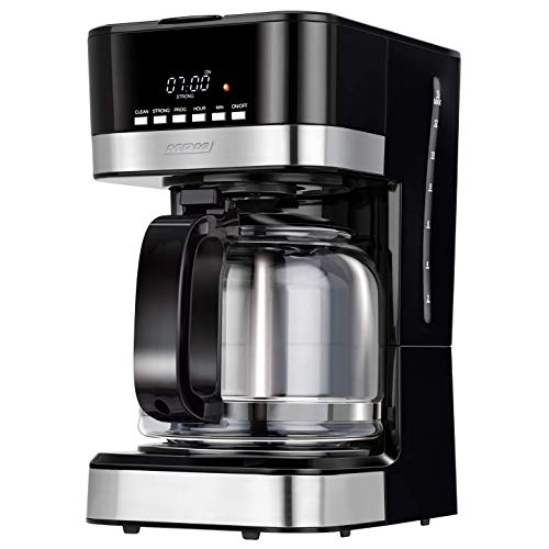 Mpm Mkw-05 Macchina Caffe Americano, Elettrica, Automatica, Programmabile, 15 Tazze, 1,8 Litri, Display Lcd, Filtro Permanente, Funzione Mantenere Cal