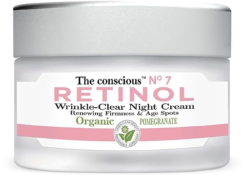 Retinol Wrinkle-Clear Night Cream Organic Pomegranate 50 Ml