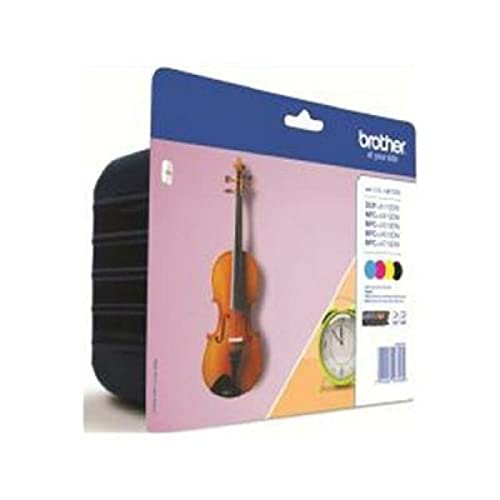 Brother Lc127Xl/Lc125Xl Confezione Da 4 Cartucce D'Inchiostro Originali - Lc127Xlvalbp Lc127Xlvalbp