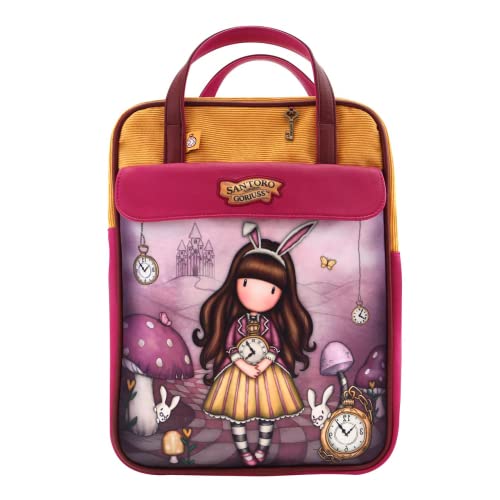 Safta 1147Gj03, Zaino Grande Gorjuss Just One Second Unisex-Bambini E Ragazzi, Multicolore, M