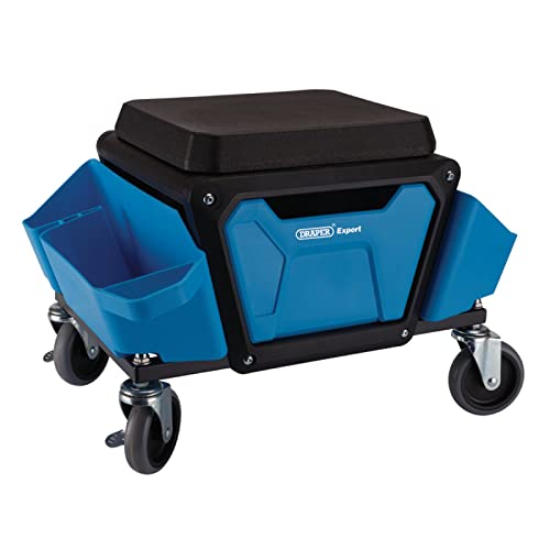 Draper 23716 - Sgabello Da Lavoro, Colore: Blu