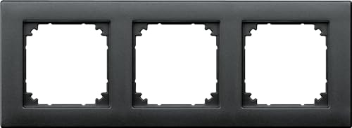 Merten 486314, Placca 3 Moduli Per Combinazione Orizzontale E Verticale - 1325487