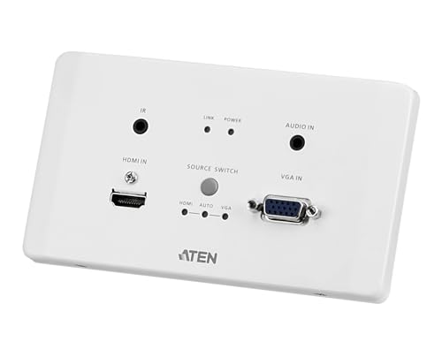 Nadajnik Hdmi&Vga Hdbaset Z På‚Ytä… Å›Ciennä… Eu Ve2812Aeut