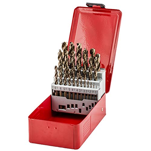 Estuche 25 Brocas Metal Hss-Co Din338 1-13 - 25E
