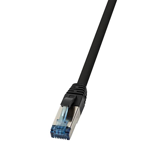Logilink Cq6145S Cavo Di Rete 50 M Cat6A S/Ftp (S-Stp) Nero