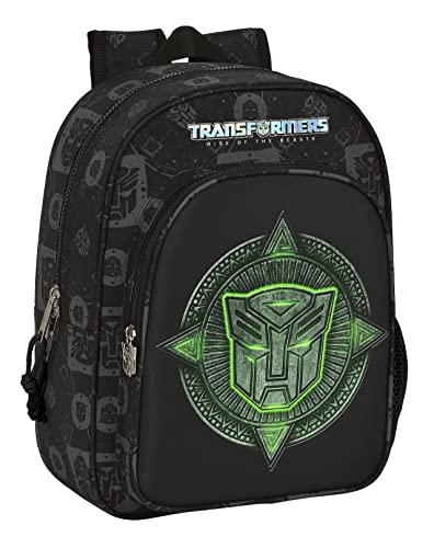 Mochila Infantil Adapt.Carro Transformers