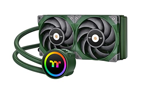 Thermaltake Toughliquid 240 Argb Sync All-In-One Liquid Cooler Green 240Mm, Refrigeraciã“N Por Agua