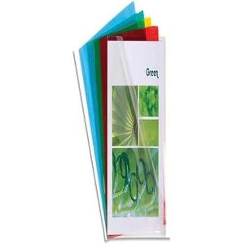 Claircell 661000E – Borsa Di 50 Dossiers In Pvc, Formato A4, Multicolore, 50 Pezzi