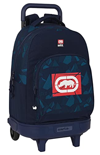 Mochila Gde. C/Ruedas Compact Extraible Ecko Unltd. "Peaks"