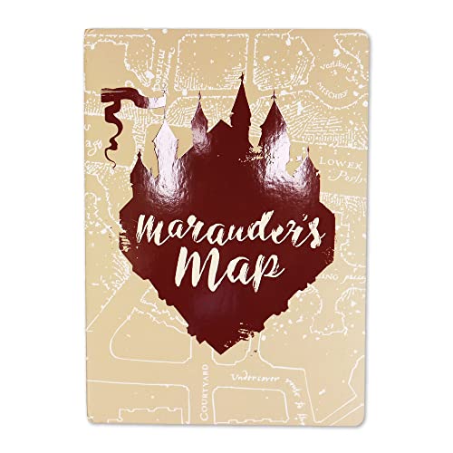 Half Moon Bay Official - Biglietto A5 Flexi Harry Potter Mapa Del Merodeador