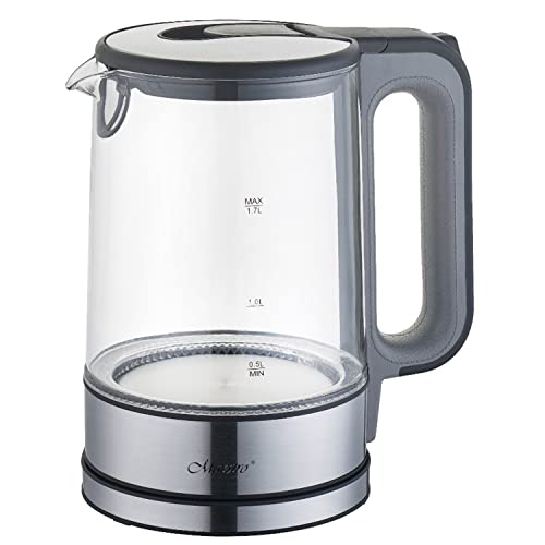 Electric Kettle Maestro Mr-053-Gray Glass 1.7 L 2200 W