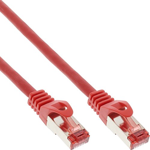 Inline® 22274 Cavo Patch Lan, S/Ftp, Cat.6, 250Mhz, 50 M, Rosso