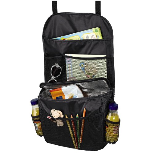 Hama Organizer Per Sedile Auto Con Scompartimento Isolato, Nero (35X8X60)