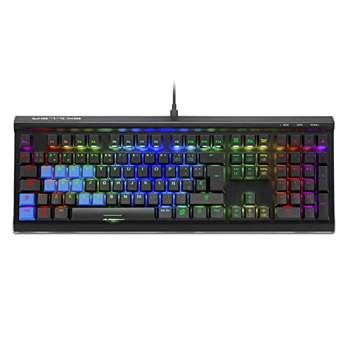 Sharkoon Tastiera Gaming Sharkon Sgk60 Mecanico Rgb Brown Switch