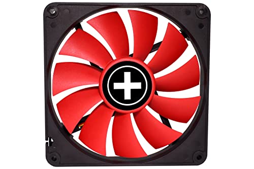 Ventilateur De Boitier Xilence Compatible Performance C Xpf140 Pwm 14Cm (Noir/Rouge)
