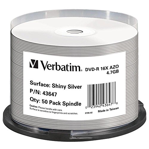 Verbatim Dvd-R Shiny Silver
