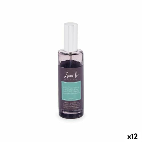 Diffusore Spray Per Ambienti Eucalipto Menta 70 Ml (12 Unità)