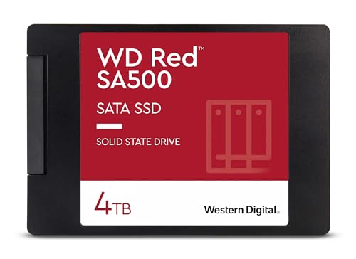 Wd Red Sa500 4 Tb Ssd Nas Sata, 2.5 Inch