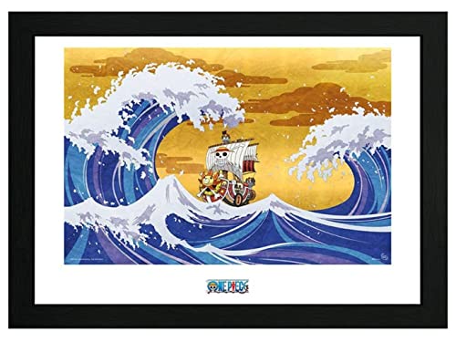 Abystyle One Pièce - Tirage Encadré Thousand Sunny