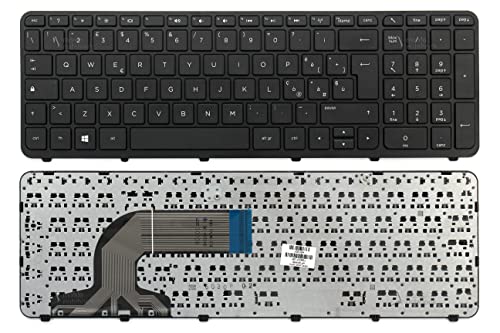 Click Help Tastiera Notebook Compatibile Con Hp 350 G1, 350 G2, 355 G2 (Versione Con Frame Da 111Mm)
