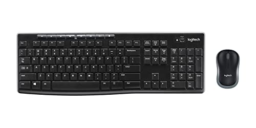 Logitech Wireless Combo Mk270 - Black - Perp Deu - Emea