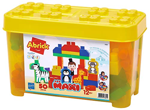 Ecoiffier Baril Animaux Abrick 50Pc
