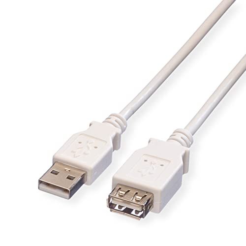 Value Usb 2.0 Cable, Type A, 3.0 M Cavo Usb 3 M Usb A Bianco