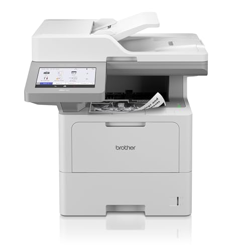 Brother Mfc-L6910Dn - Stampante Multifunzione 4 In 1, Bianco (A4, 50 Pagine/Min., 1.200 X 1.200 Dpi, Lan, Duplex Adf, 520 Fogli Di Carta) Bianco/Grigi