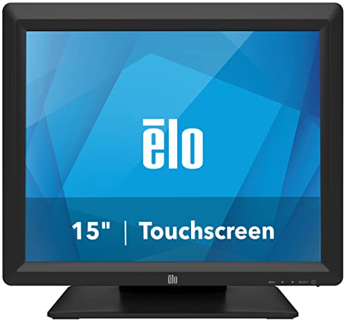 Elo Touch Solution 1517L Rev B – Monitor, 38,1 Cm (15), 16 Ms, 200 Cd/M², Tavolo, 50000H, Chi, Simpl, Chi (Tr), Deu, Eng, Esp, Eng, Ita, Jpn Nero