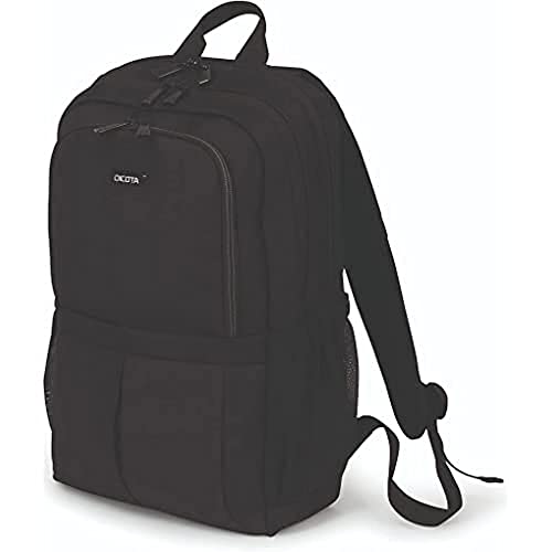 Dicota - Zaino Eco Scale 15”-17.3” - Zaino Leggero Per Computer Portatili Con Imbottitura Protettiva E Ampio Spazio Di Stoccaggio - Realizzato In Pet