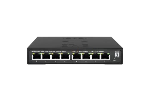 Levelone Ges-2108P 8-Port Gigabit Poe Switch