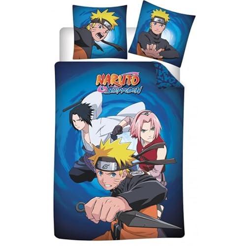 Naruto - Parure De Lit 140X200 - '100% Coton'