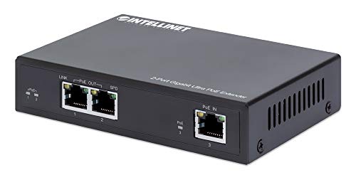 Intellinet 2-Port Gigabit Ultra Poe-Extender 60W Um 100M