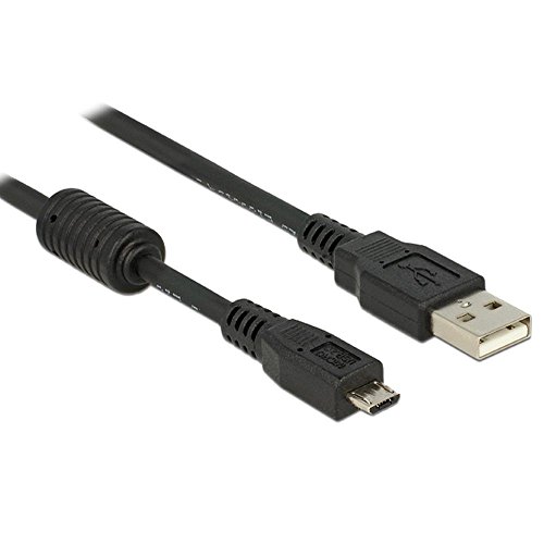 Delock Usb 2.0 Cable - 1.0M 1M Usb A Micro-Usb B Nero Cavo Usb