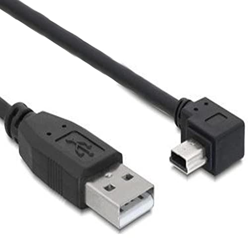 Delock 82684 Cavo Usb 5 M Usb A Mini-Usb B Nero