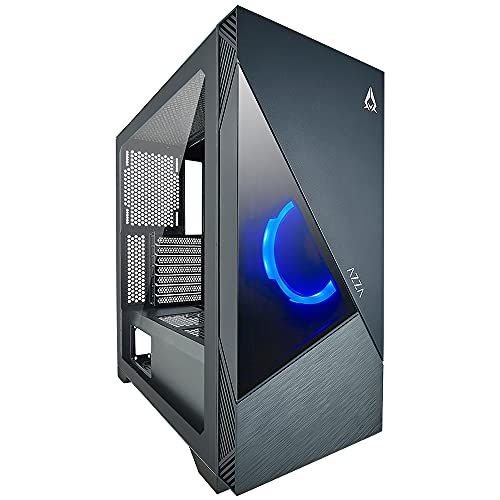 Caja Pc Azza Eclipse 440 Gaming Miditower Negro Rgb
