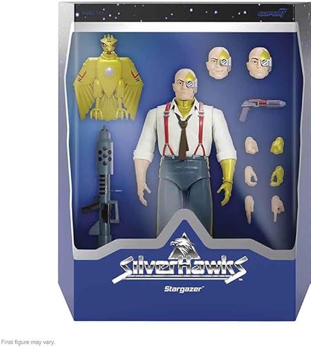 Silverhawks - Statuetta Ultimate Commander Stargazer, 18 Cm