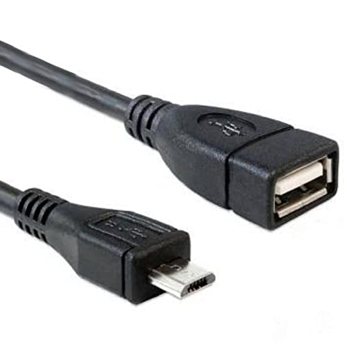 Delock 50Cm Usb Micro-B/Usb2.0-A Cavo Usb 0,5 M Micro-Usb B Usb A Nero