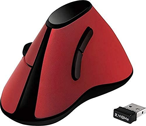Logilink Ti020 Vertikal Maus Rot