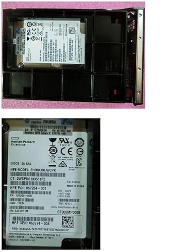 Hewlett Packard Enterprise Hd 300Gb 12G 15K Lff Sas Ent Lpc, 870755-B21 (Lpc)