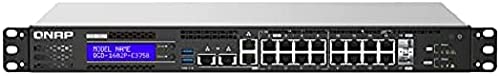 Qnap Smart Switch Qgd-1602P-C3558: 8 2.5Gbe Poe Ports(4 Port Ieee 803.3Bt Poe ++ Supply 90W, 4 Port 803.3At Poe ++ Supply 30W),