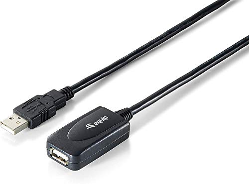 Equip 133310 Cavo Usb 10 M Usb A Nero