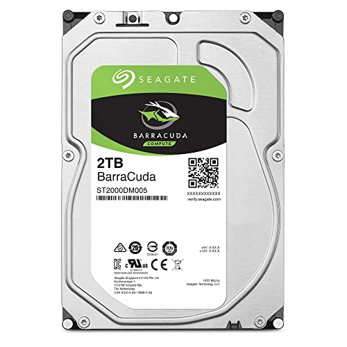 Seagate Disco Rigido Interno Barracuda 3,5P 2 Tb