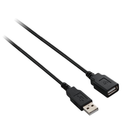 V7 3M Usb A-A M/F 3M Usb A Usb A Maschio Femmina Nero Cavo Usb - Cavi Usb (3 M, Usb A, Usb A, Maschio/Femmina, Nero)