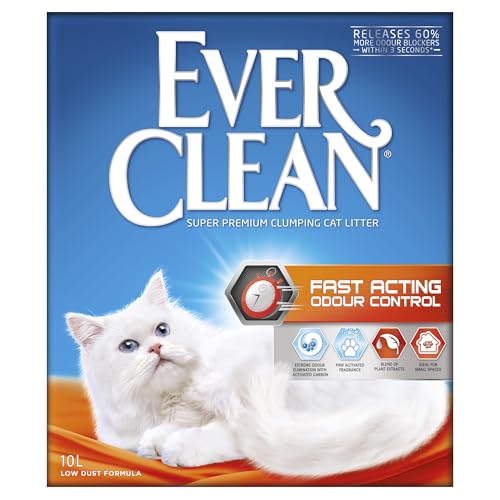 Ever Clean Lettiera Con Controllo Antiodore Ad Azione Rapida, 10.Litri, Profumata