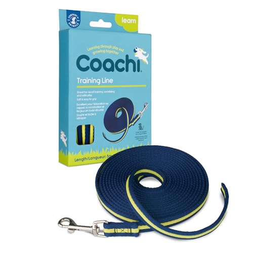 Coachi Training Line 5 M, Addestramento All’Aperto E Al Richiamo, Socializzazione Di Cani E Cuccioli, Leggero, Impugnatura Morbida, Scoraggia L’Insegu