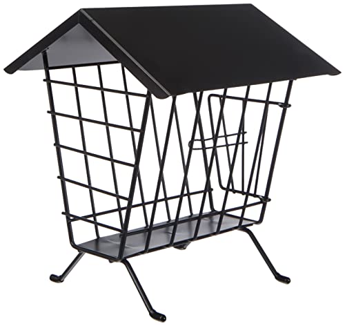 Trixie Free-Standing Hay Manger, Black