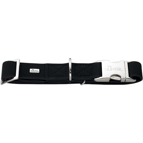 Hunter - Collare Softie Alu-Strong Nero 30-45 Cm